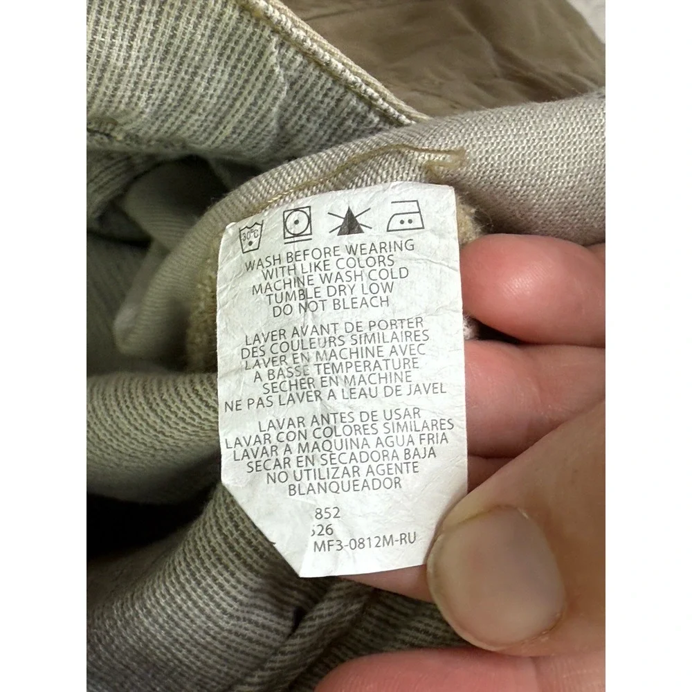 Gramicci Mens Pant Chino Hiking Outdoor Beige Mens Pants 38x27 (tag 36 x 32)